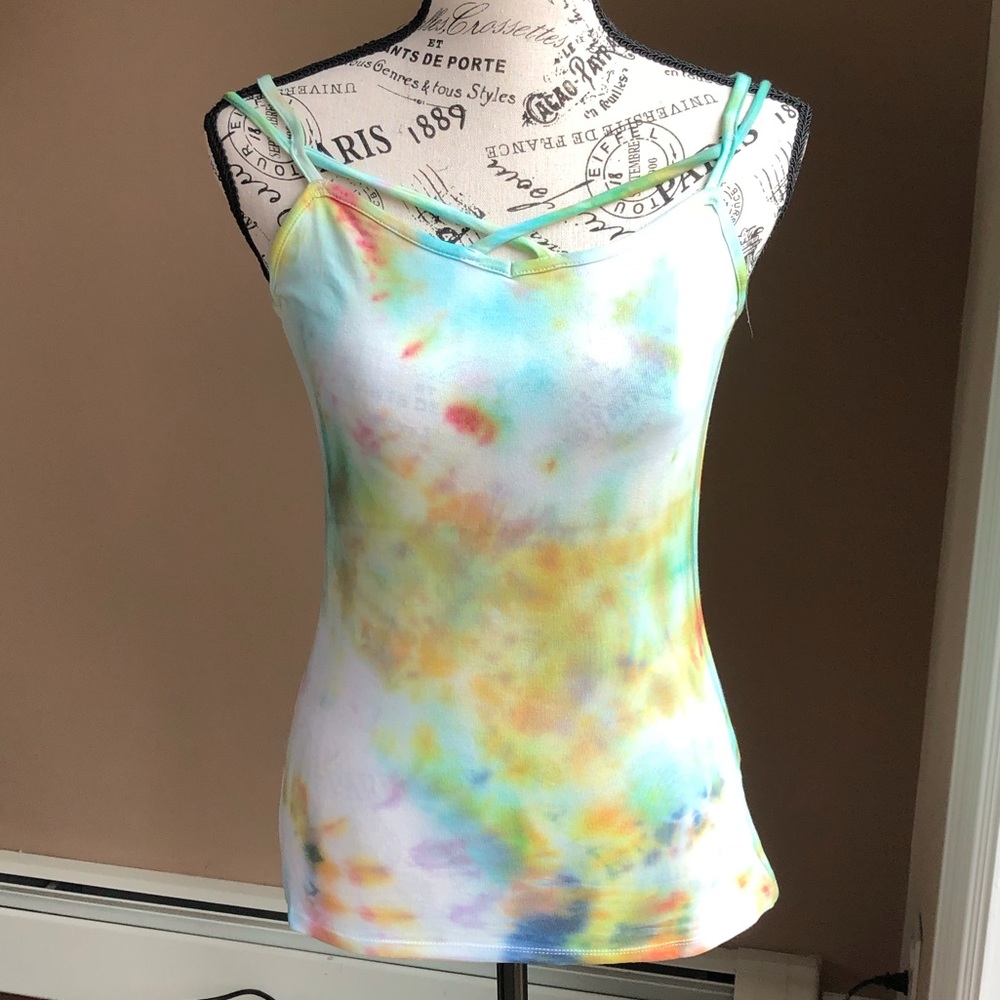 Tye Dye Ladies Cotton Tank